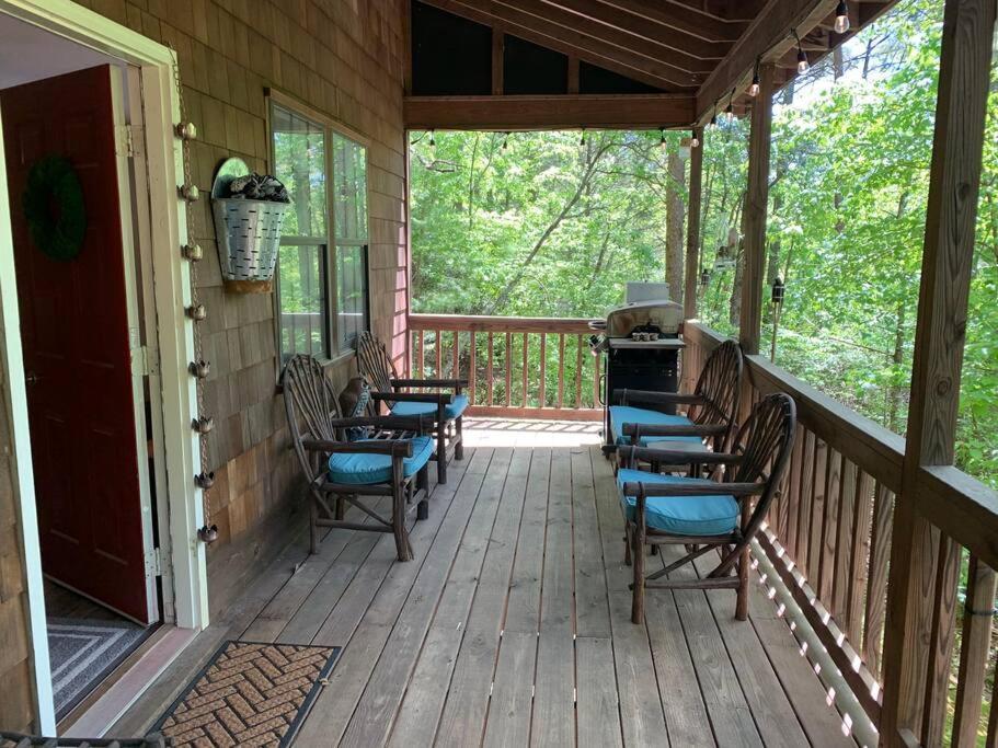 Cabin Fever On Cartecay River Ellijay Kültér fotó